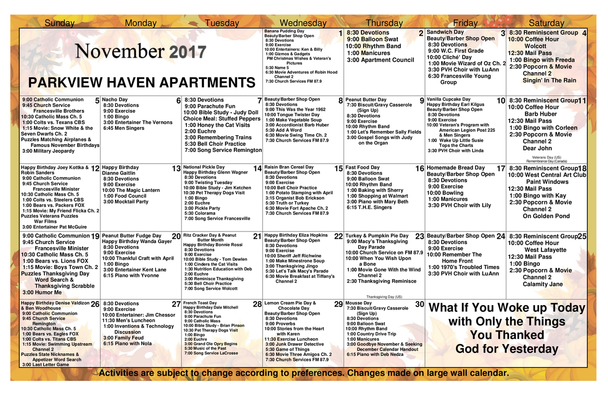 Parkview Haven Retirement Community Senior Living Community Assisted